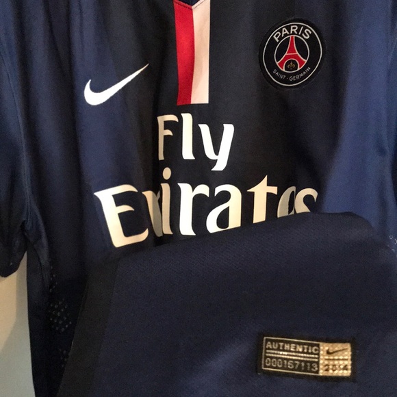 Paris Saint Germain Authentic Jersey - Picture 3 of 5